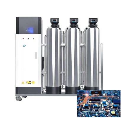 Industria electrónica Equipo de tratamiento de agua para purificación de agua 300L/h 1500L/h