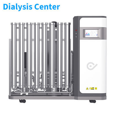 Buen precio Sistema de hemodiálisis Ro de la serie ROII de ósmosis inversa Filtración de agua para la diálisis peritoneal en línea