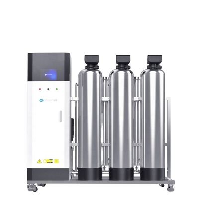 Buen precio 300LPH Sistemas automáticos de purificación de agua para uso médico Dispositivo de ósmosis inversa EDI en línea