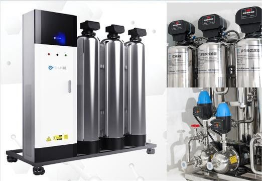 Buen precio 3KW UV RO Planta de tratamiento de agua Máquina de tratamiento de agua Sistemas médicos de purificación de agua en línea