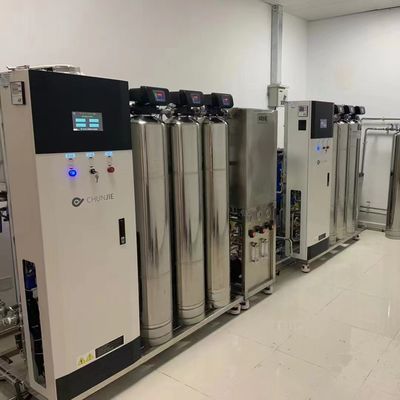 Buen precio 1 pppb a 3 pppb Sistemas de agua ultrapura Sistema de tratamiento de agua por ósmosis inversa en línea